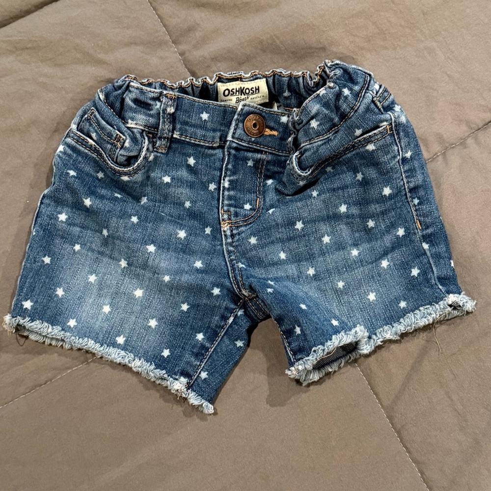 Little girls Jean shorts